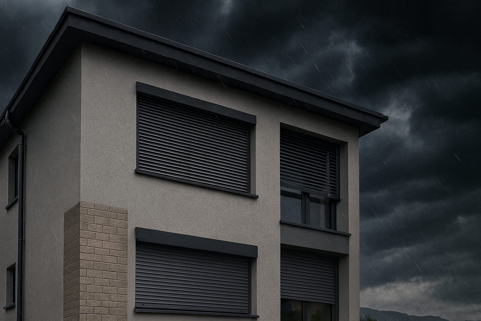 Protéger votre maison contre la tempête avec la domotique