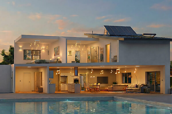 Smarthome avec système Multiroom